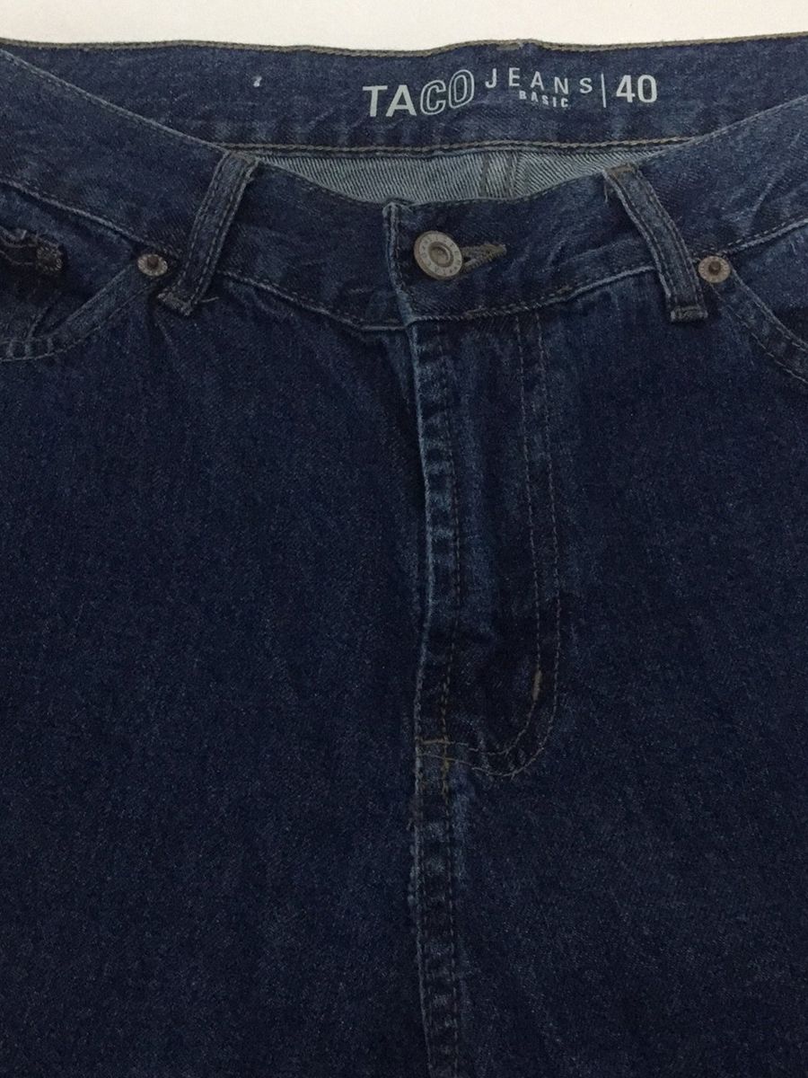 taco calça jeans masculina