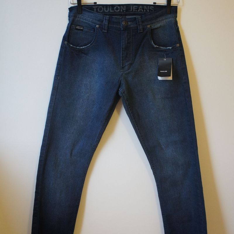 Calça jeans masculina hot sale toulon