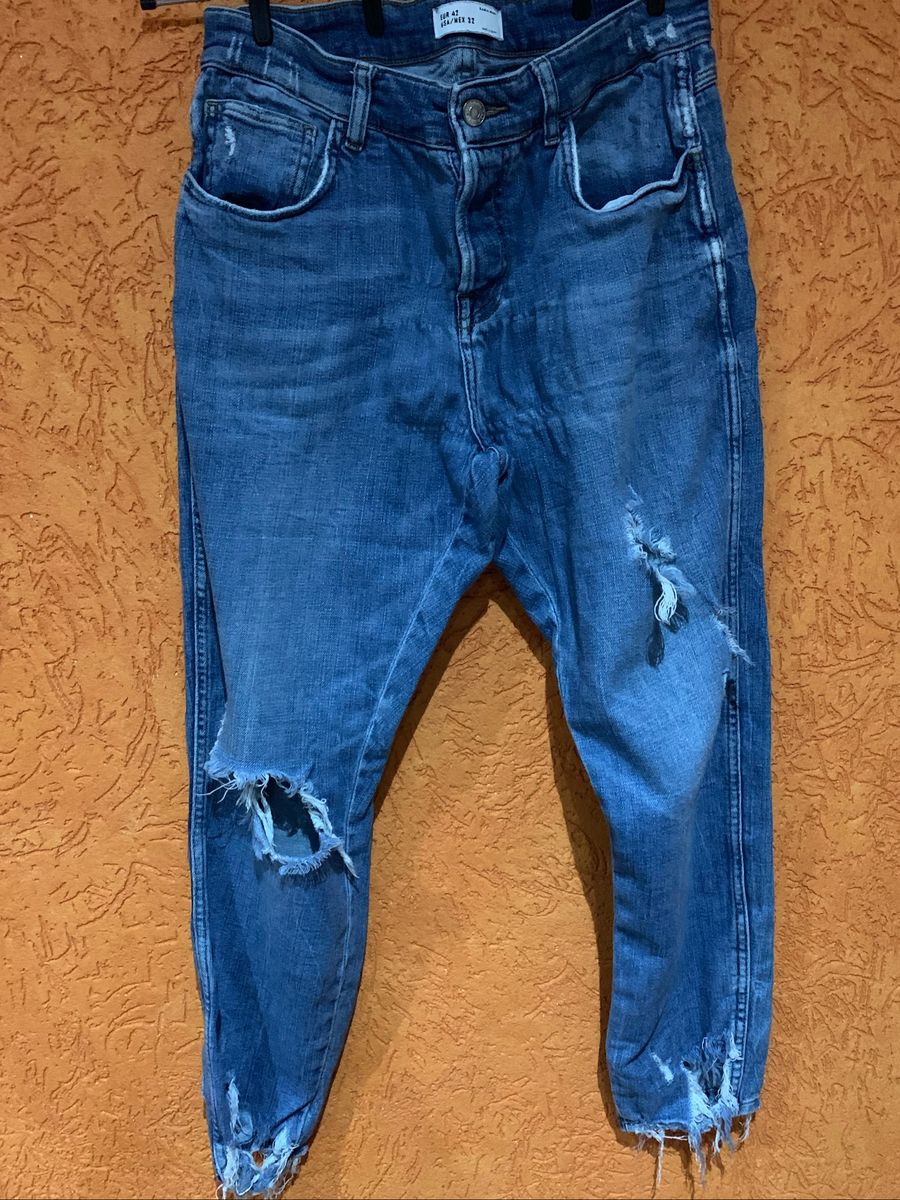 calça jeans zara masculina