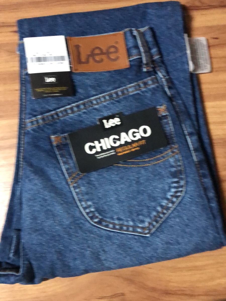 calças jeans masculina lee