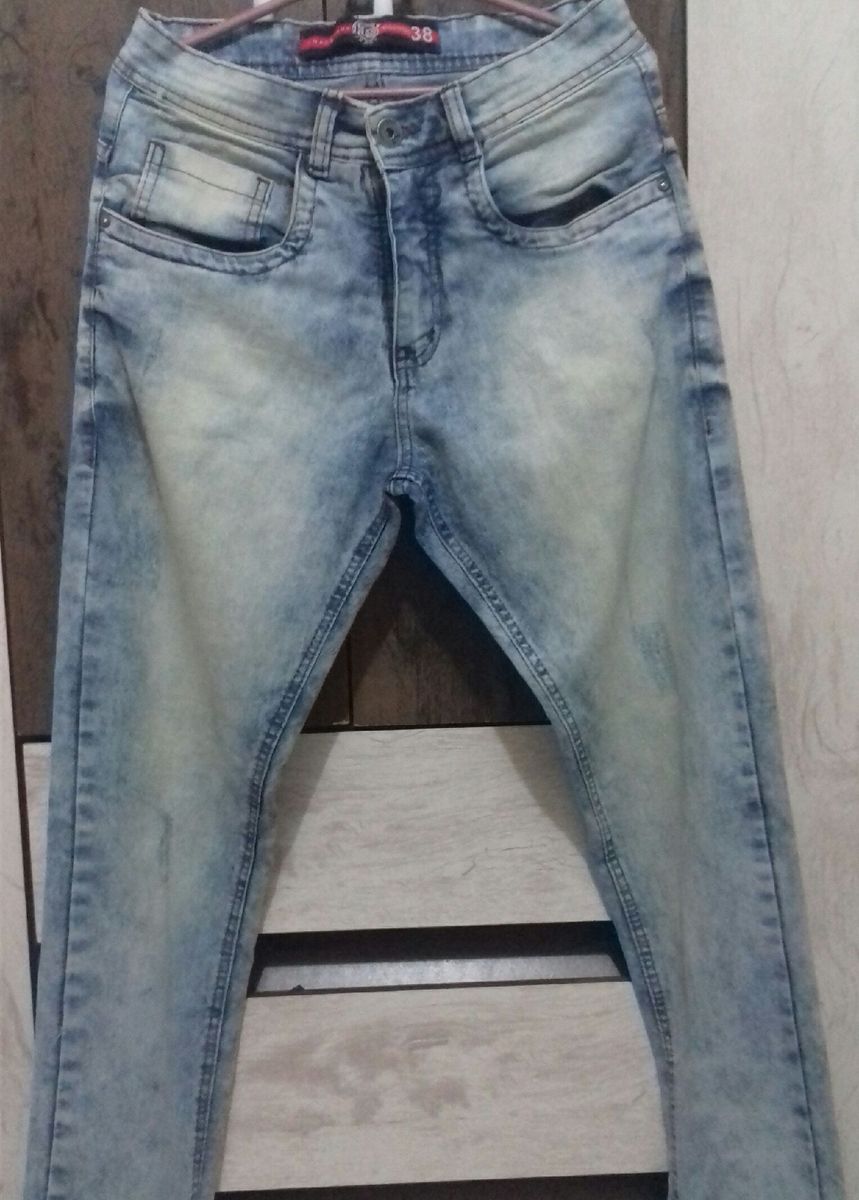 calça saruel jeans