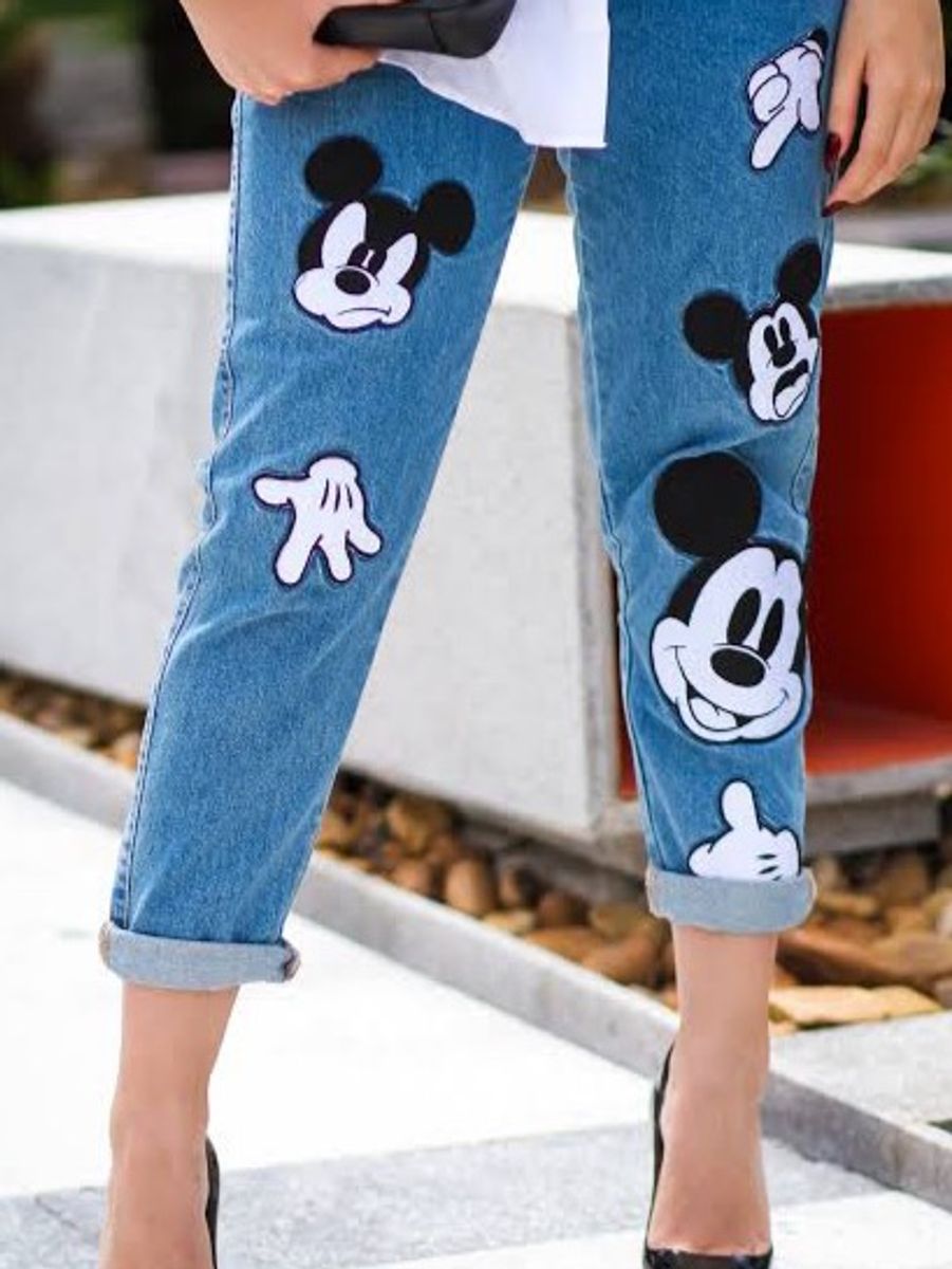 calça mickey zara