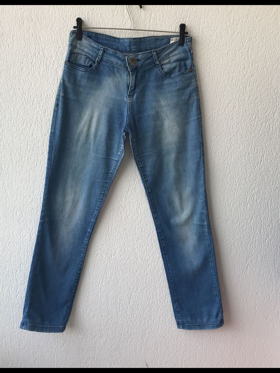 calça jeans mofficer - calças m officer