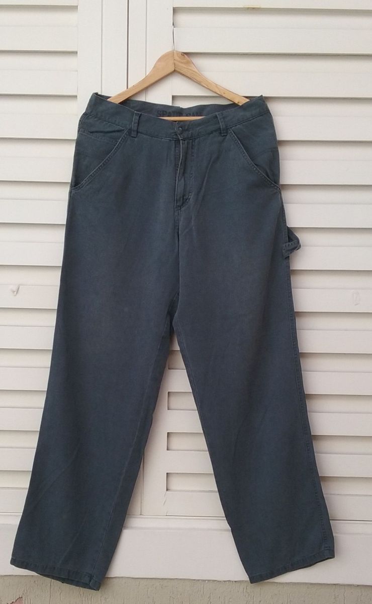 calça masculina pano mole