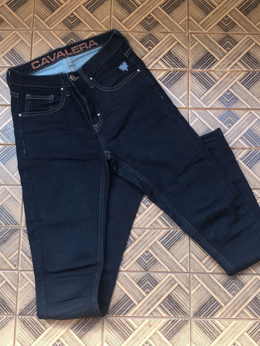 calça jeans moletinho feminina