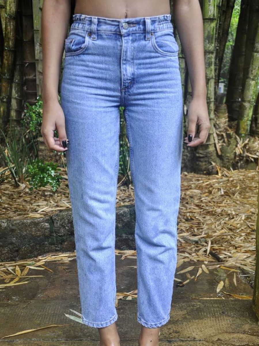 calça mom jeans 34