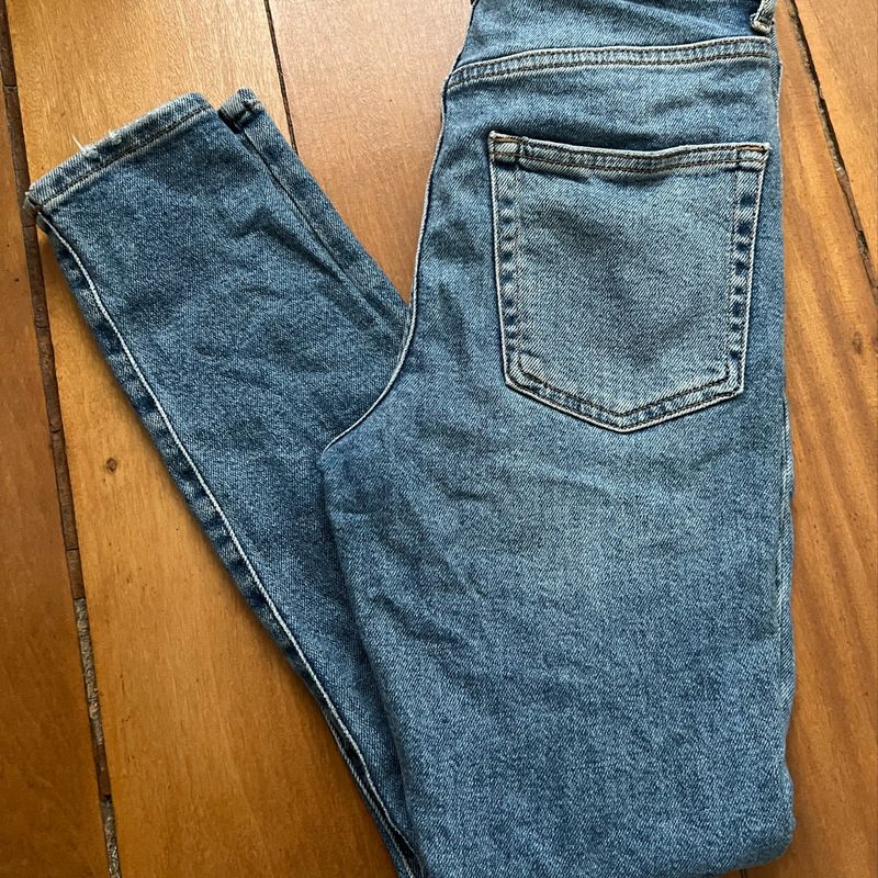 Mom Jeans Botões, Calça Feminina Forever 21 Usado 80109526