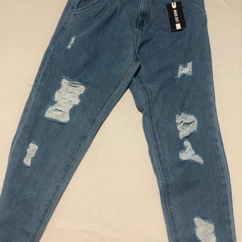 Calça 2024 luxe denim