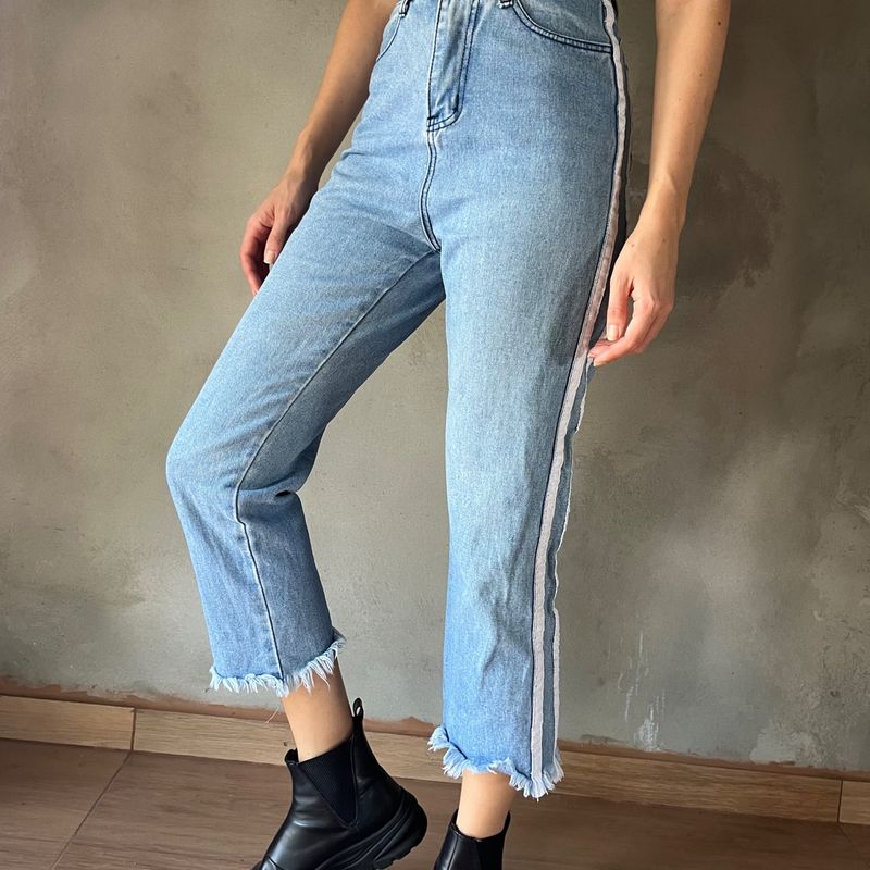 Calça jeans hot sale cintura alta vintage