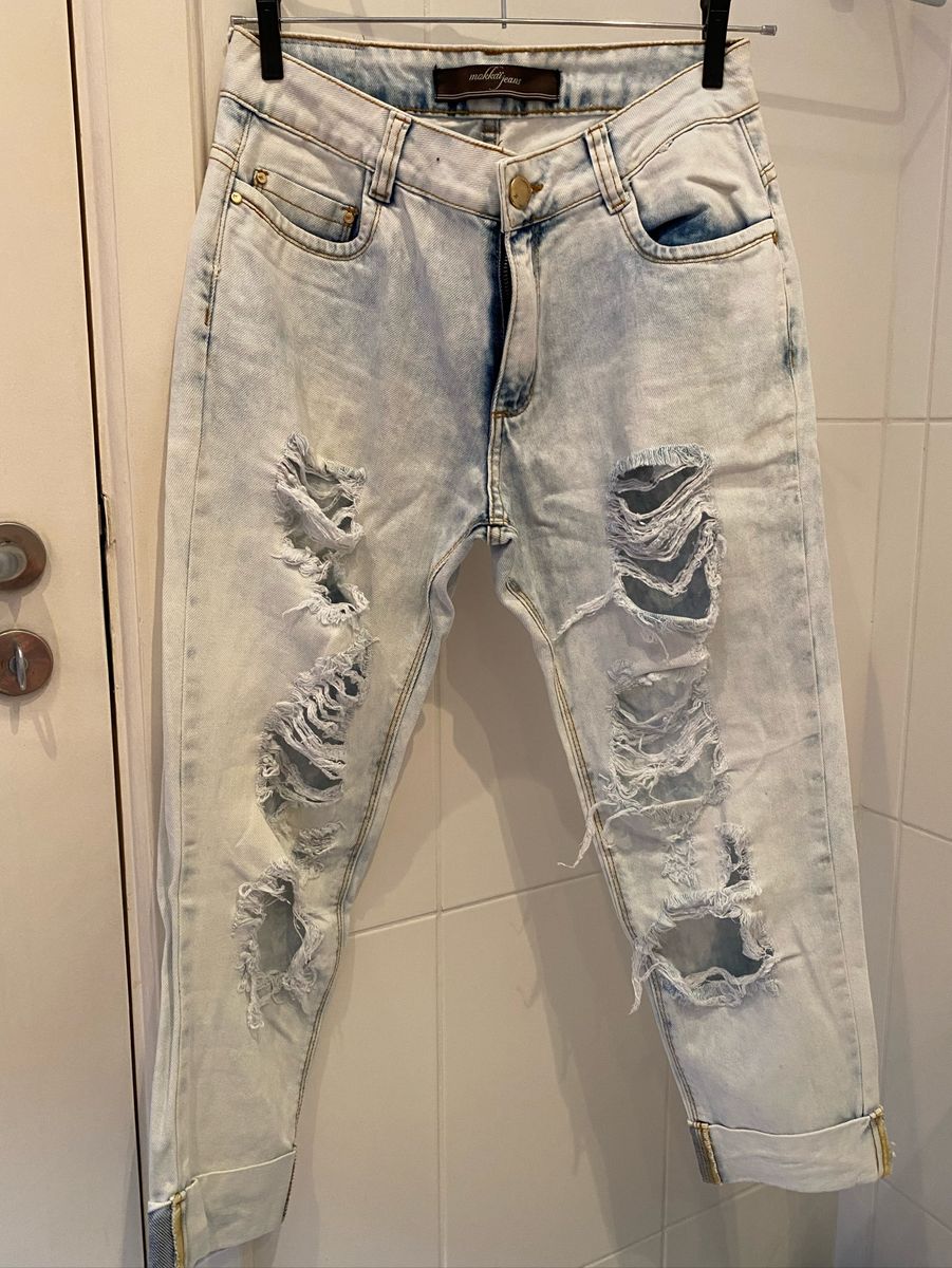 calça jeans mokkai