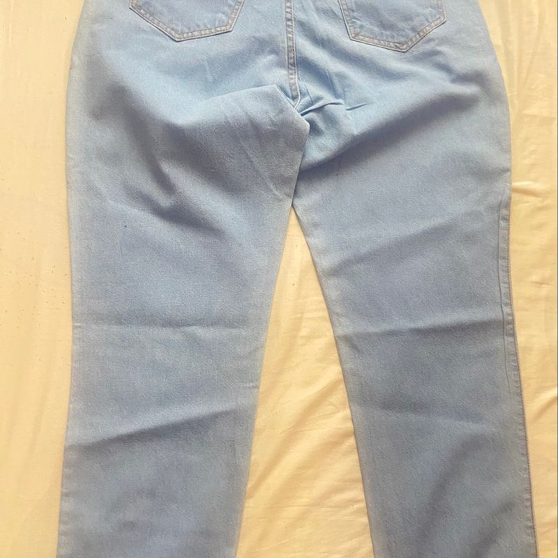 Calça Mom Jeans  Calça Feminina Top Jeans Nunca Usado 77697670