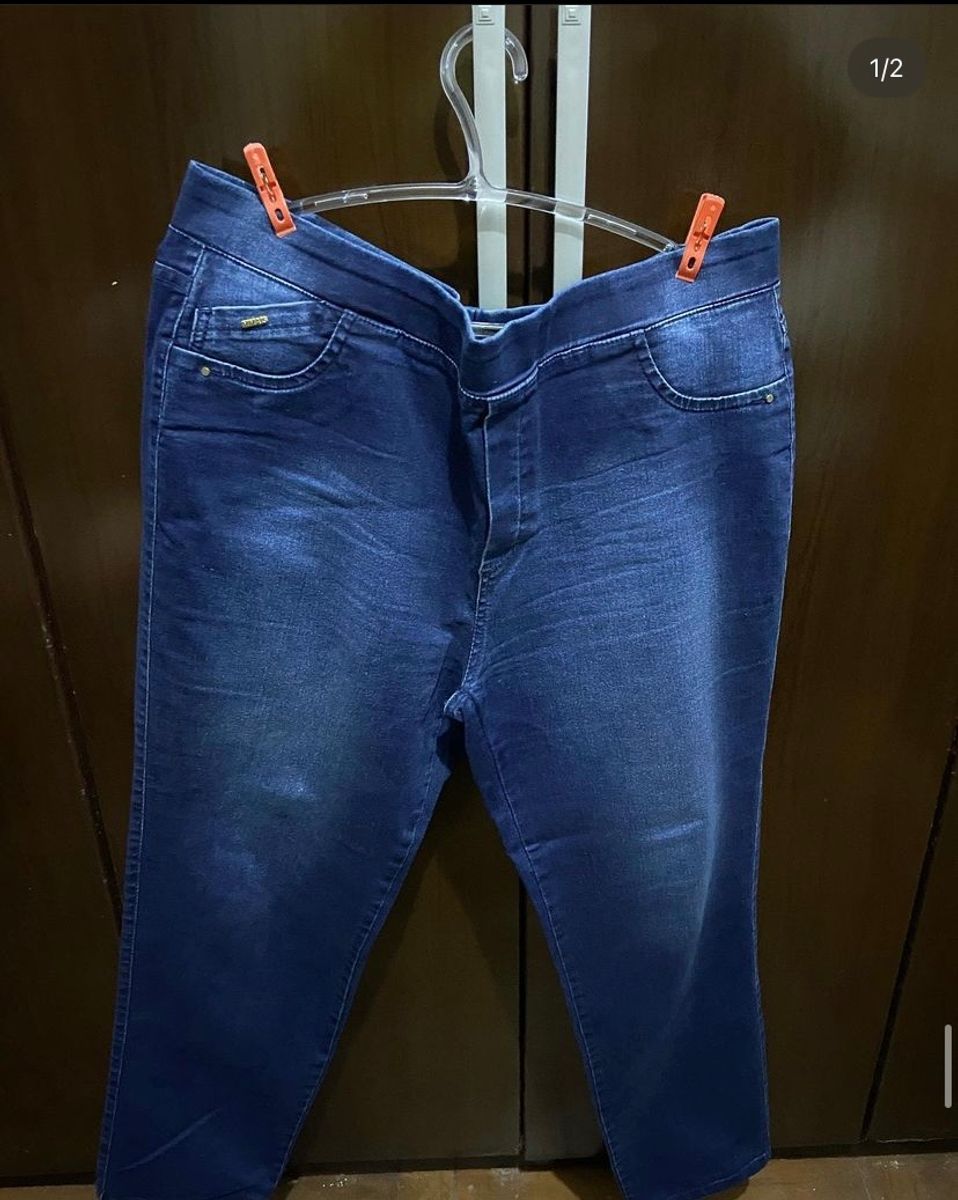 Calças jeans femininas muito hot sale mais