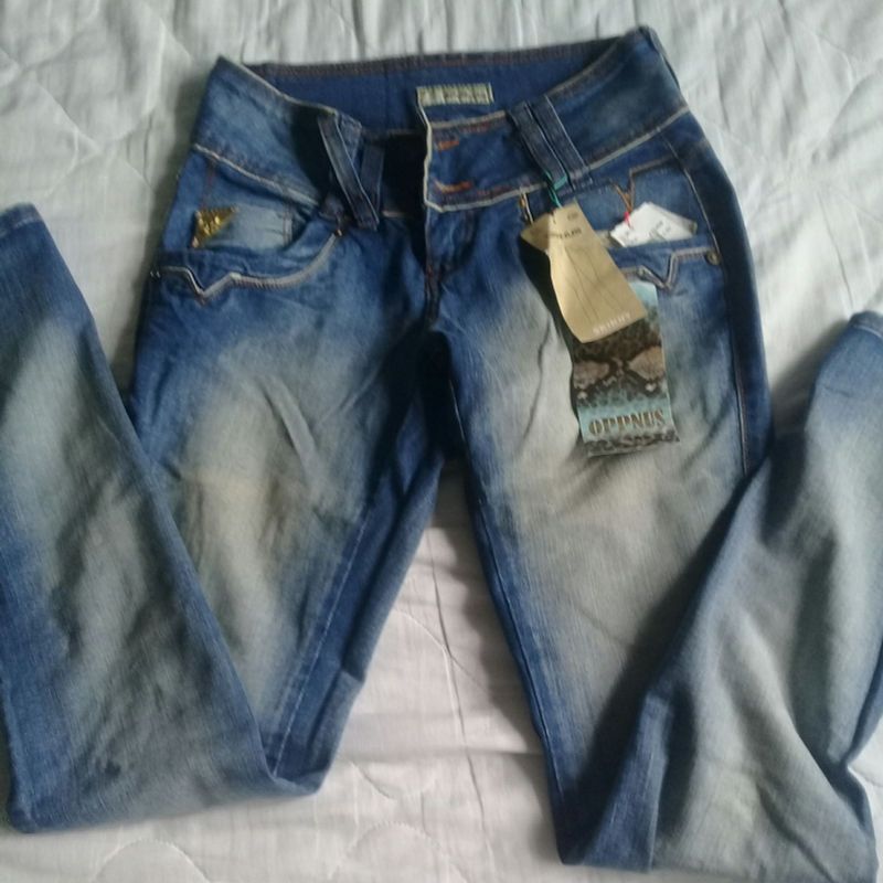 Calças jeans hot sale feminina oppnus