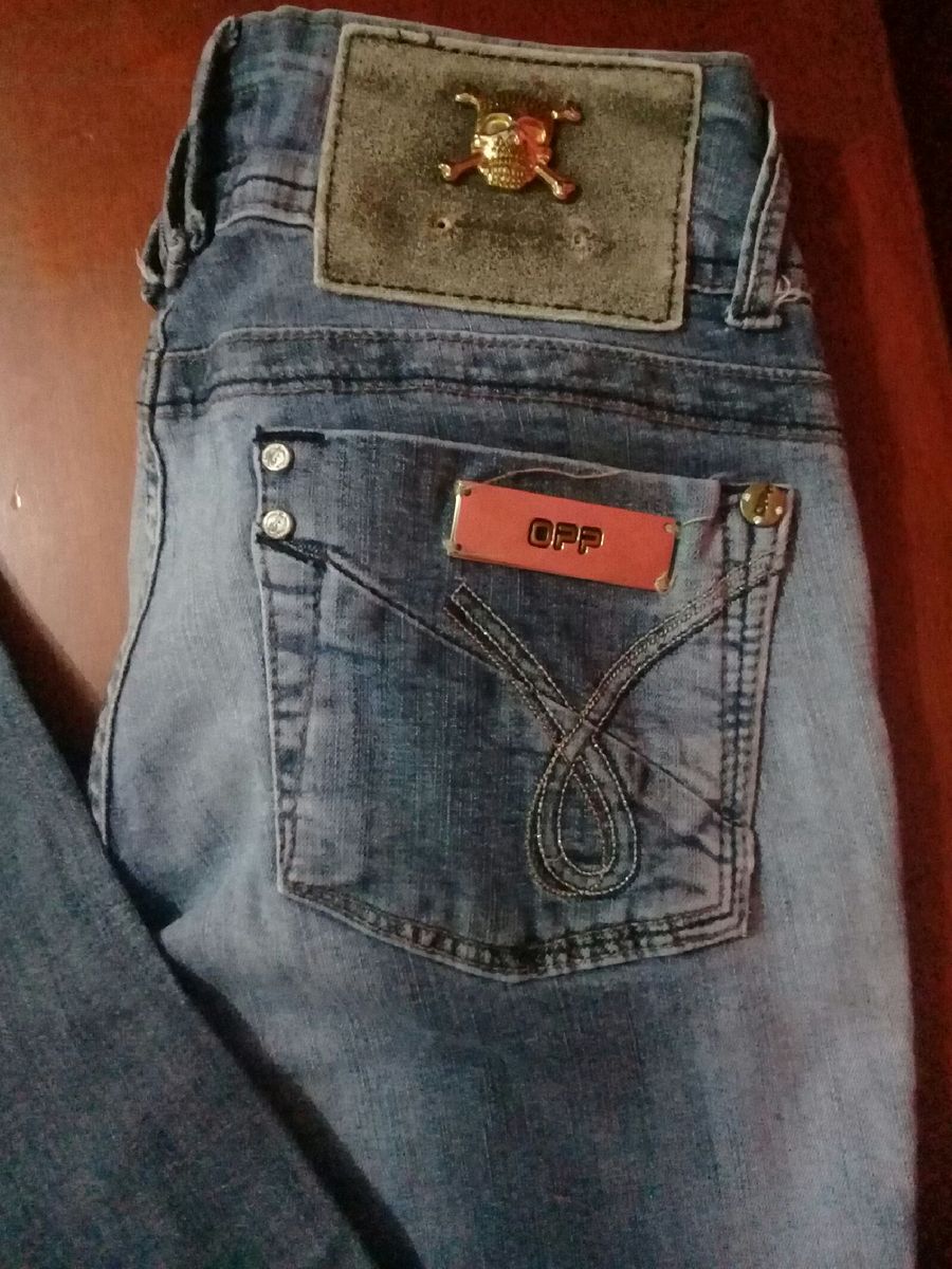 calça jeans da oppnus