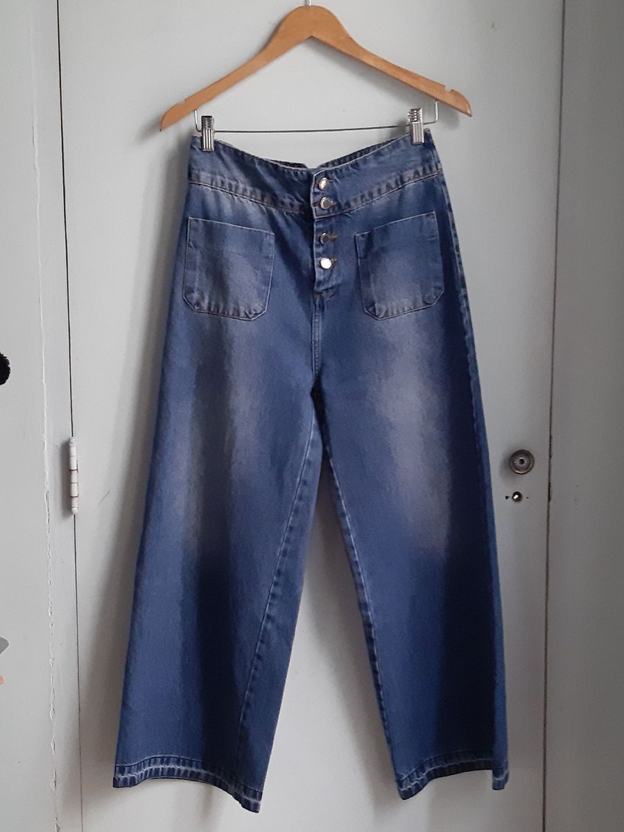 calça pantalona jeans renner