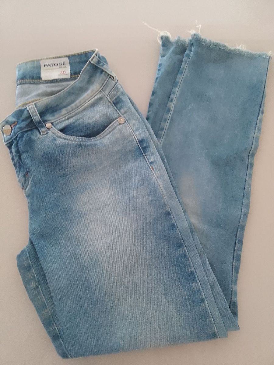 Calça jeans feminina patoge original hot sale