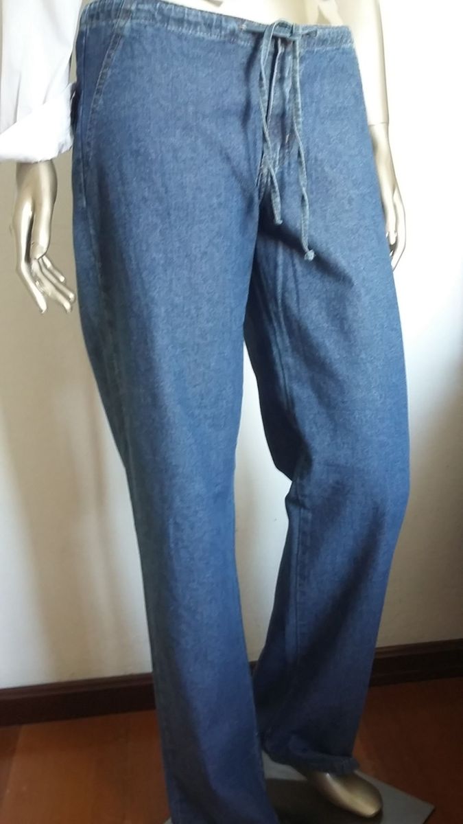 calça jeans pijama feminina