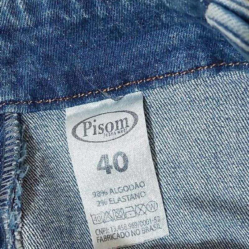 Calças jeans hot sale pisom