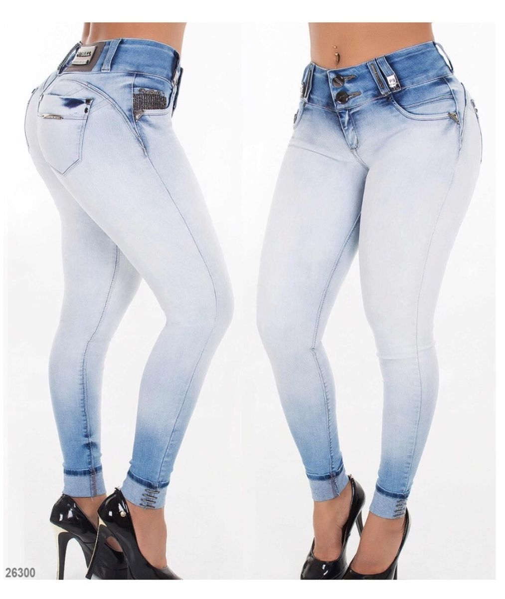 calças jeans feminina da pit bull