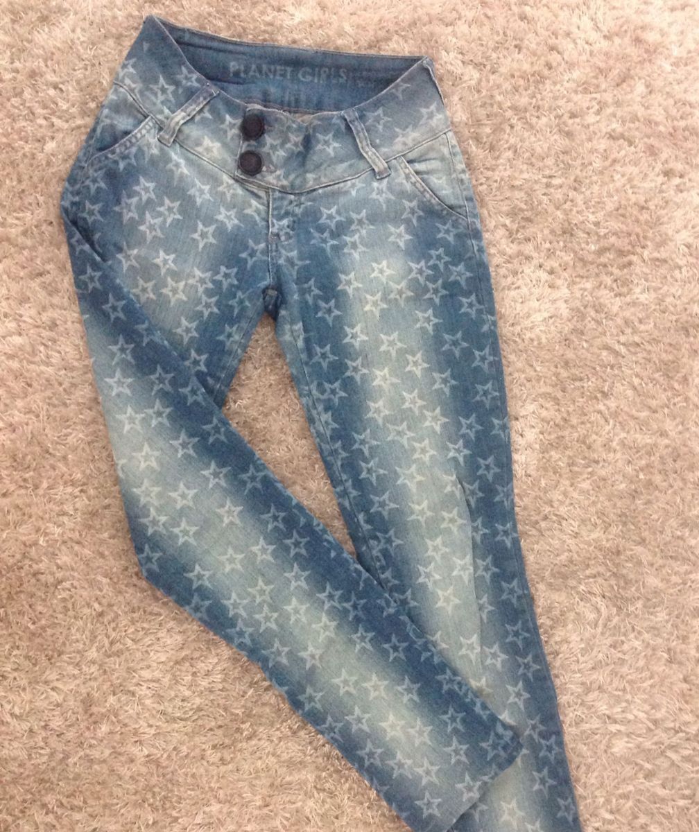 planet girl calças jeans