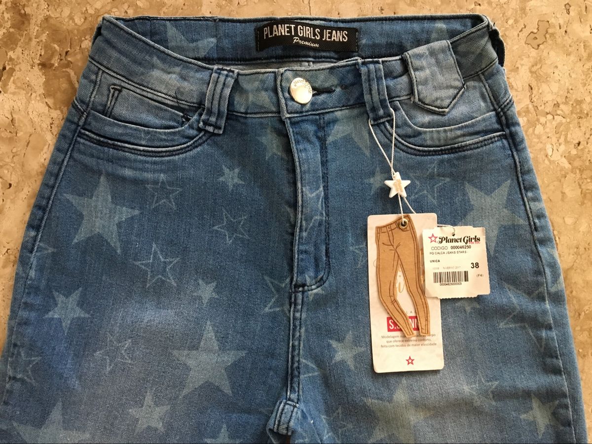 Calça jeans hot sale planet girl