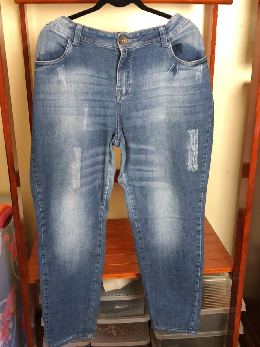 calca jeans sem elastano