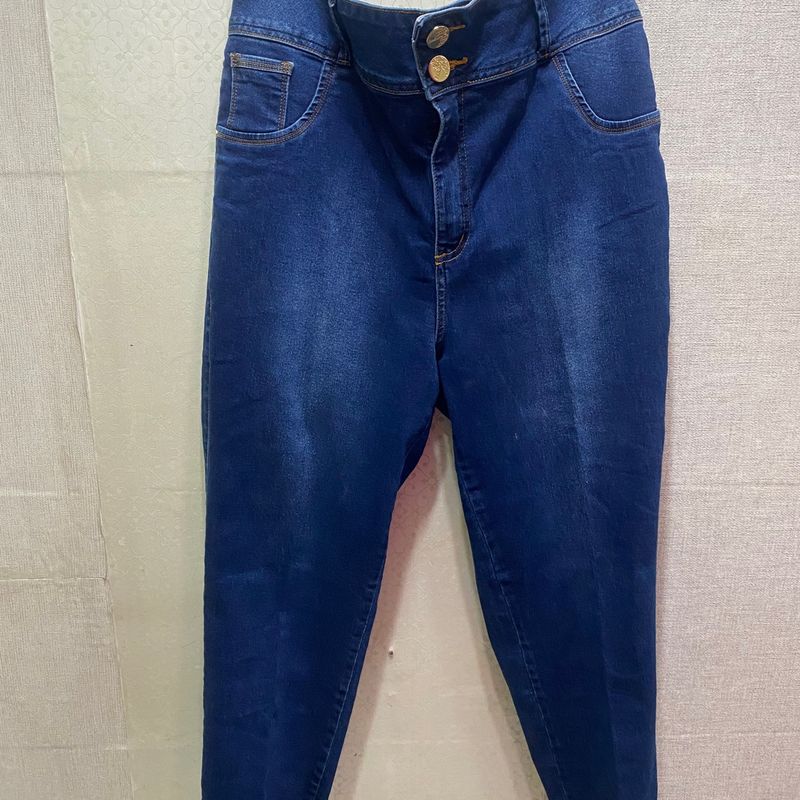 Calça jeans feminina tamanho clearance 56