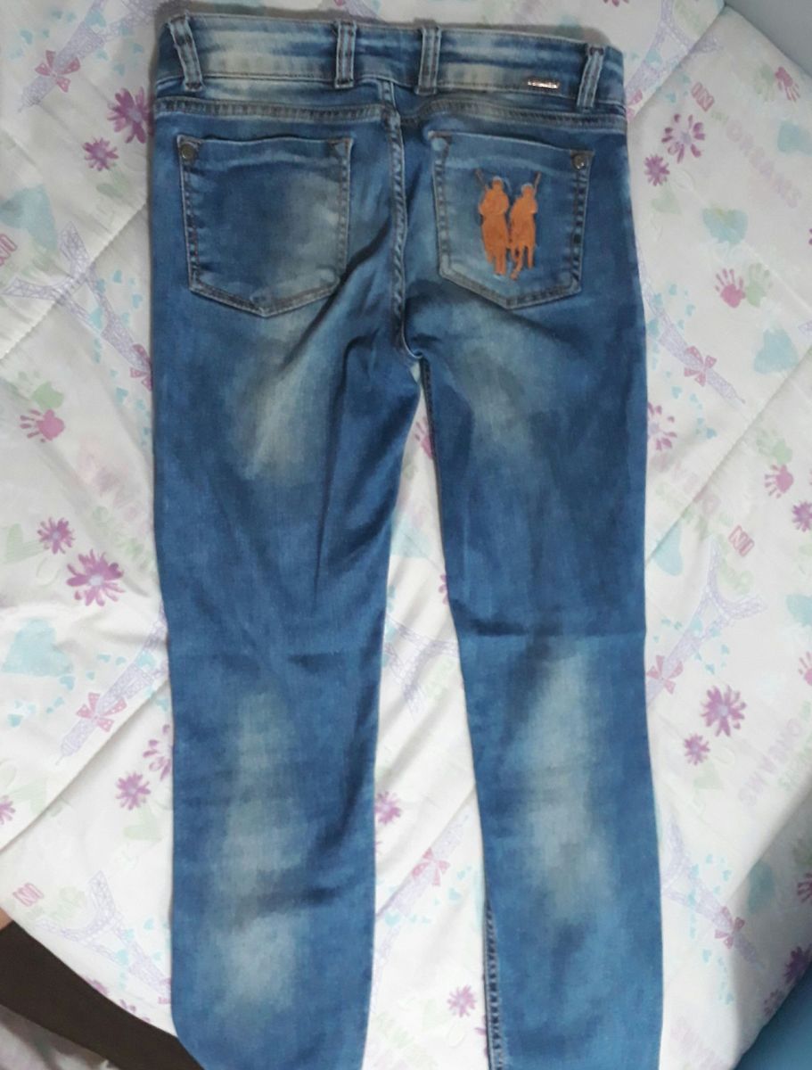 calça jeans polo feminina