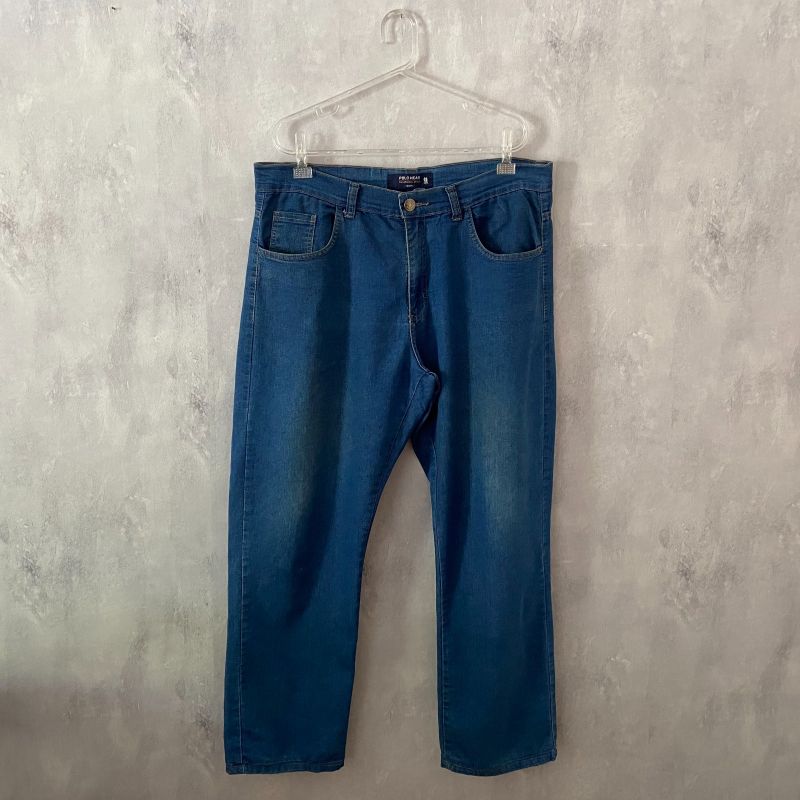 Camisa Jeans Polo Wear Reta Azul - Compre Agora