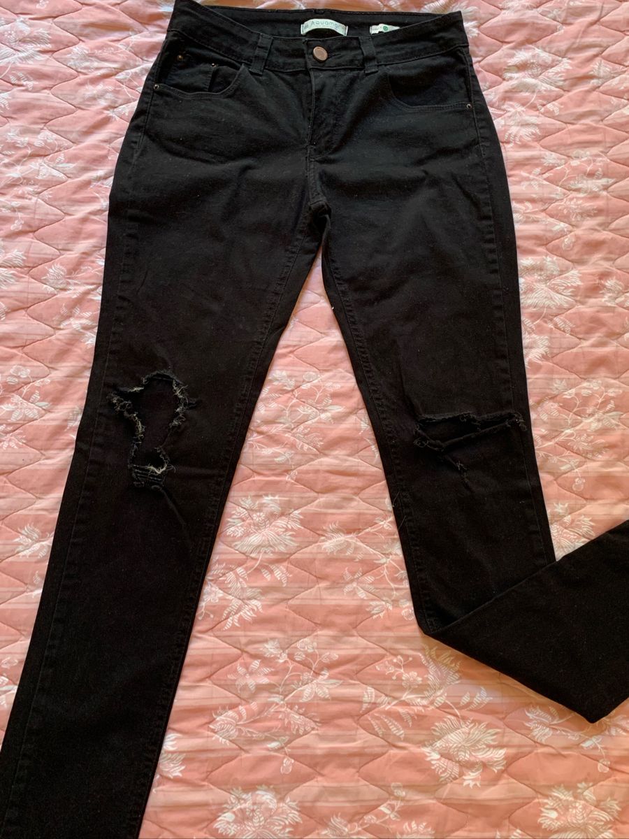calça jeans aquamar