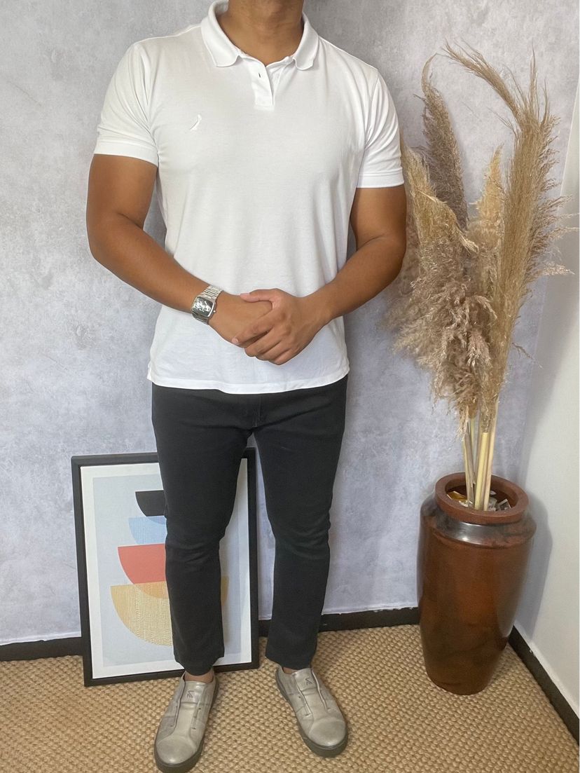calça jeans preta, marca grife john john masculina  tamanho 44 / g - slim / skinny john john