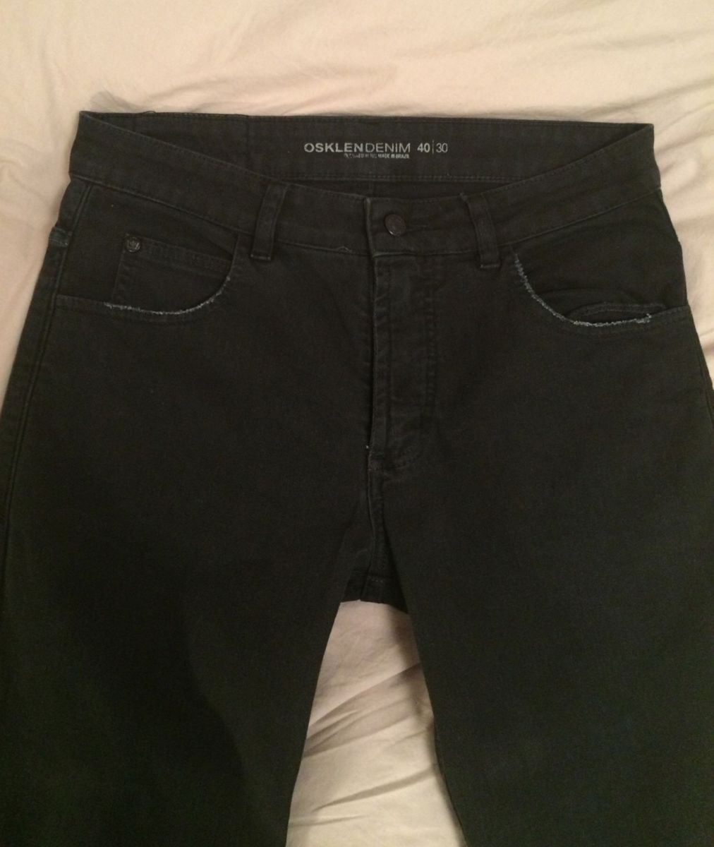 calça jeans osklen masculina