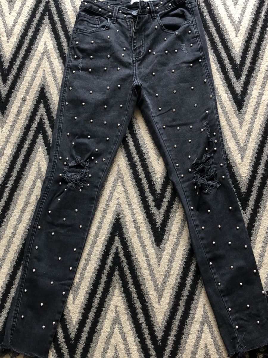 calça preta feminina renner
