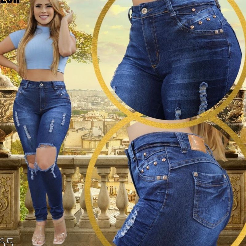 Foto de calça jeans hot sale rasgada