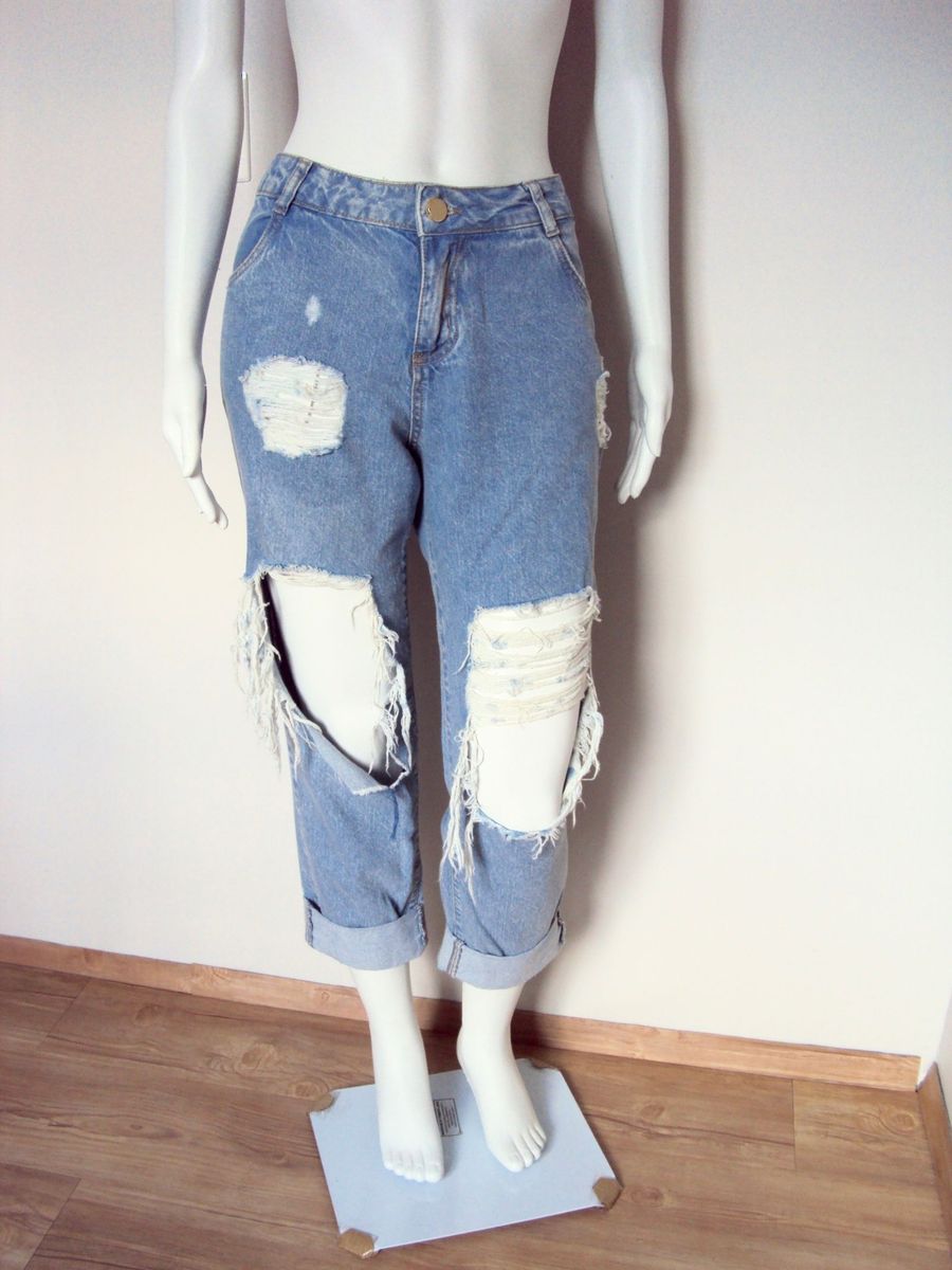 fotos de calça jeans feminina rasgadinha