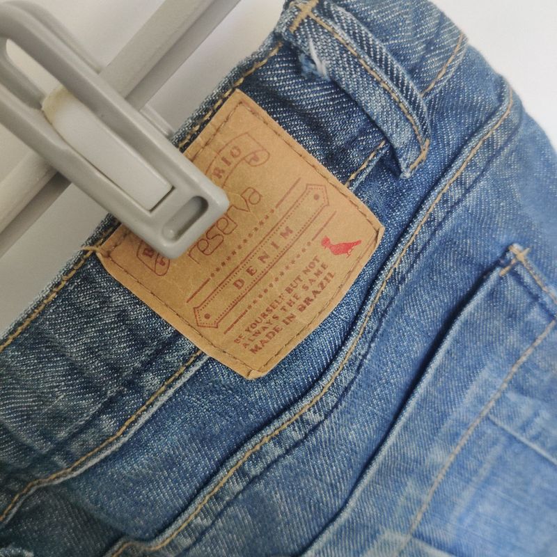 Calça Jeans Reserva Mini Original Tam 12 Reserva Mini Usado