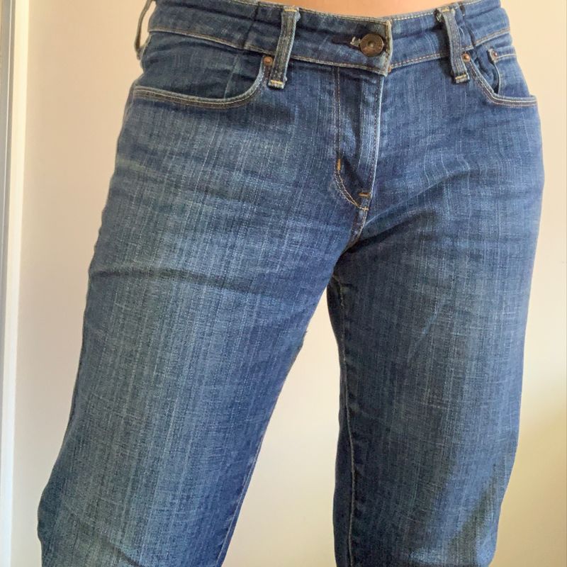 Calça jeans feminina reta 2024 levis