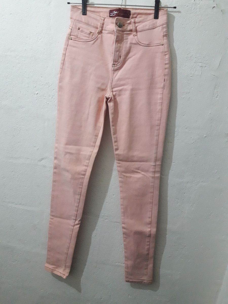 calca jeans rose