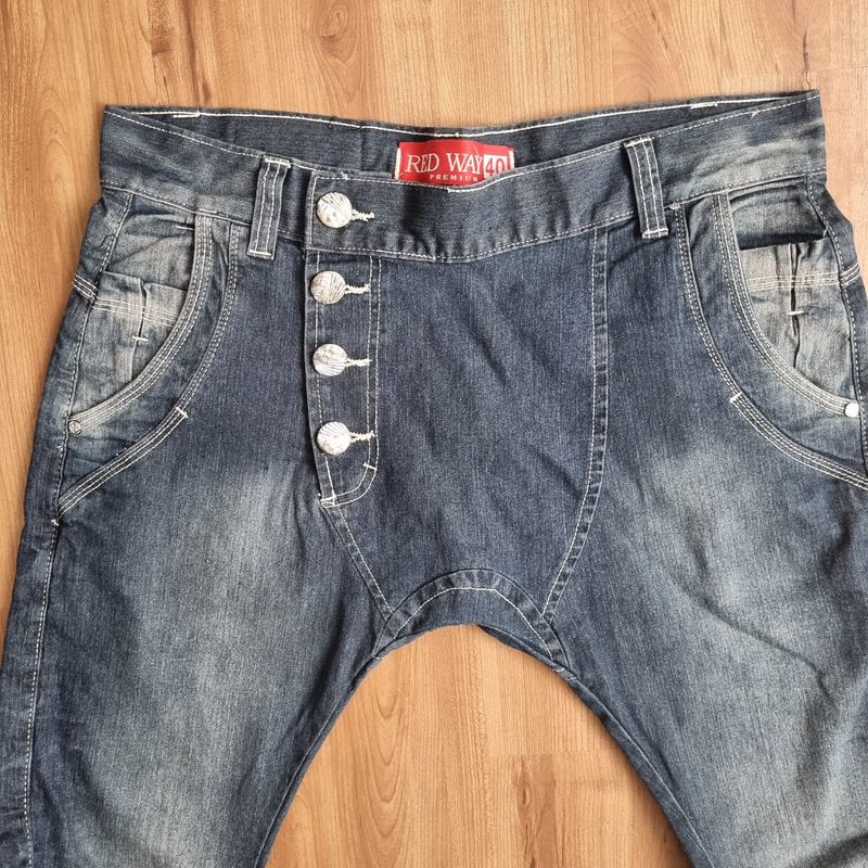 Calça masculina saruel store jeans