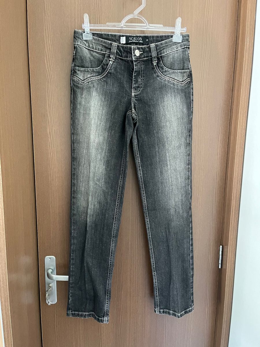 Calça jeans feminina store scalon