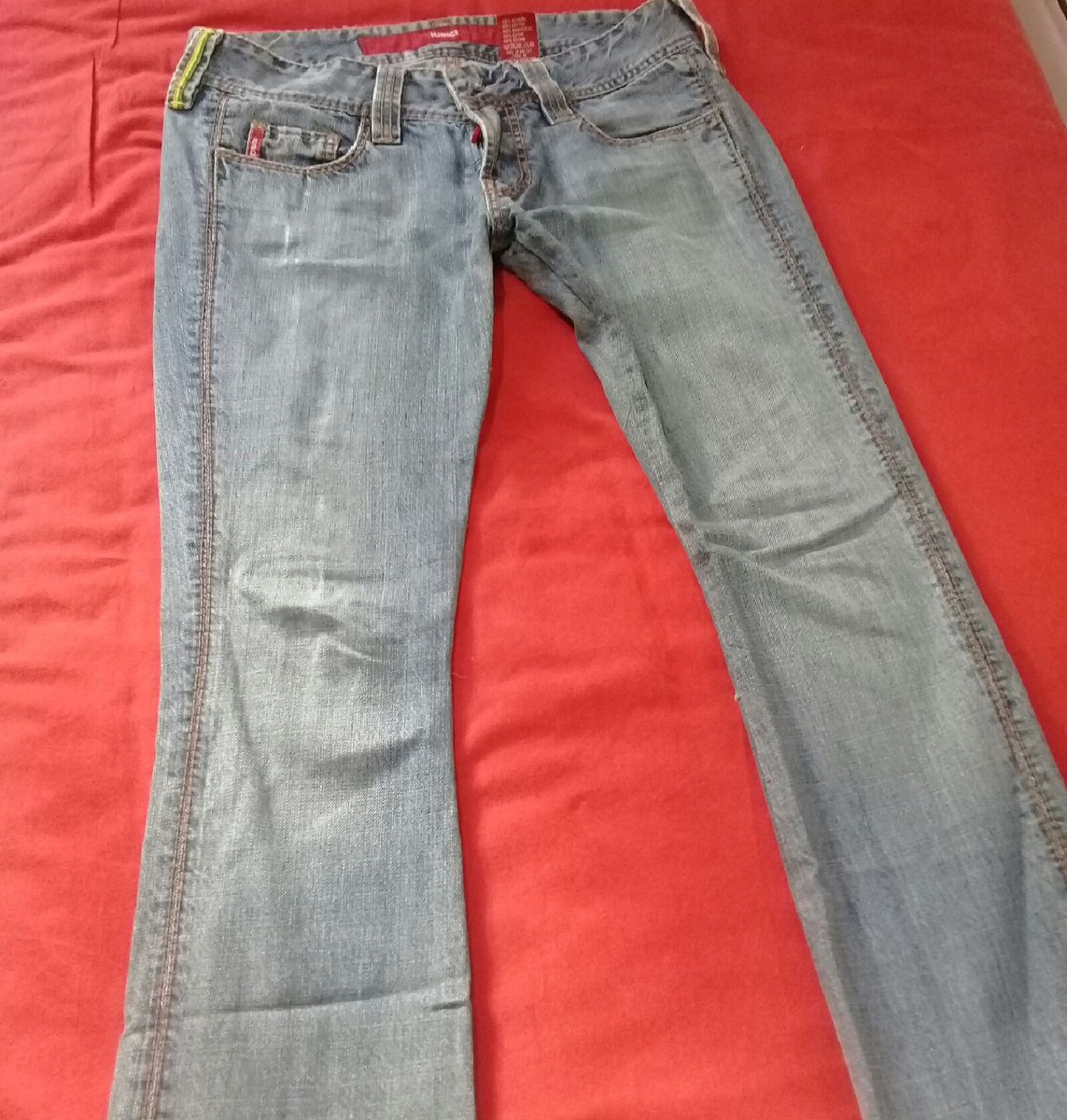 calça jeans feminina sem elastano