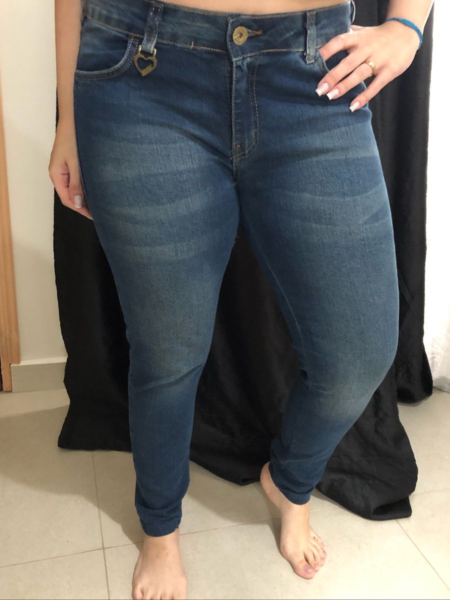 calça jeans sem lycra