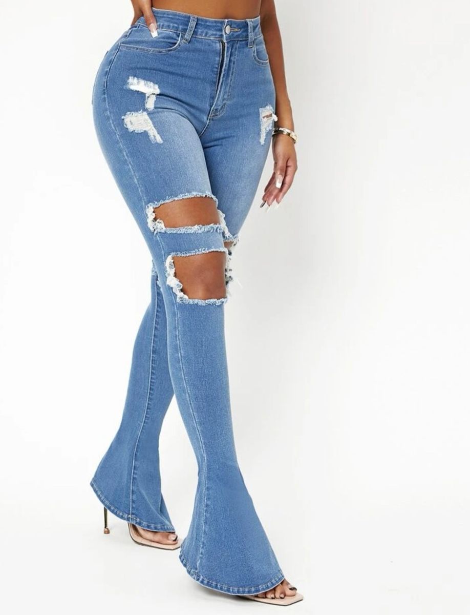 Calça Jeans Shein Curve 3xl, Calça Feminina Shein Usado 97096360