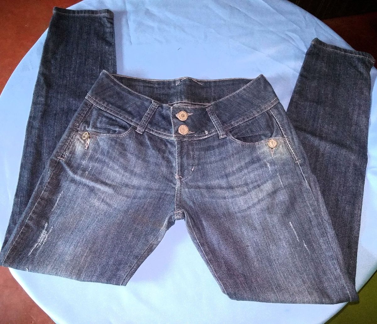 Calca jeans marca store skenn para comprar