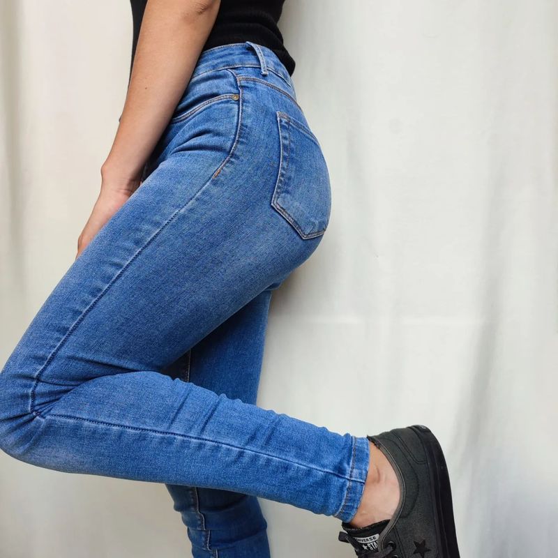 Calça Jeans Skinny 36/38, Calça Feminina Usado 93537130