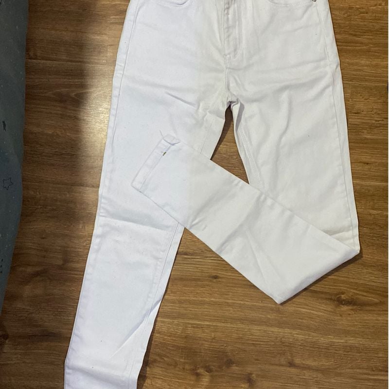 Calça jeans hot sale branca feminina renner