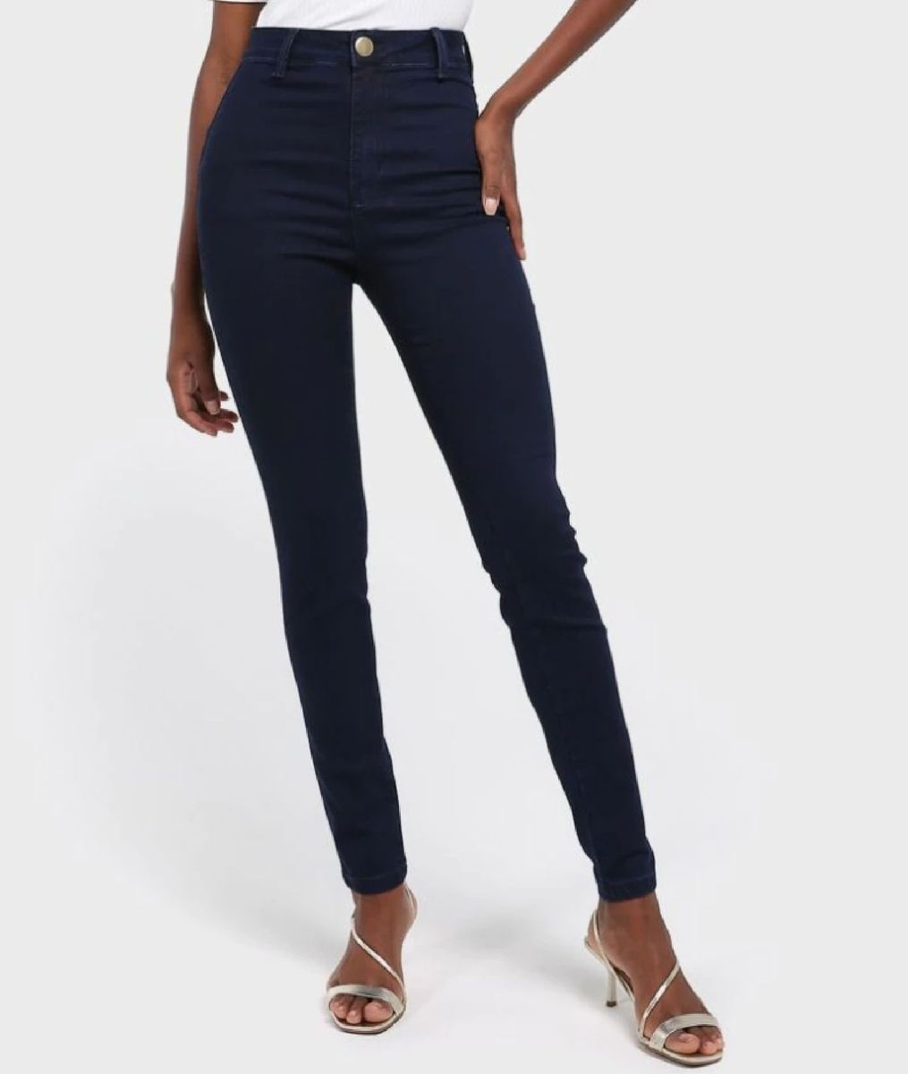 calça jeans cintura alta riachuelo