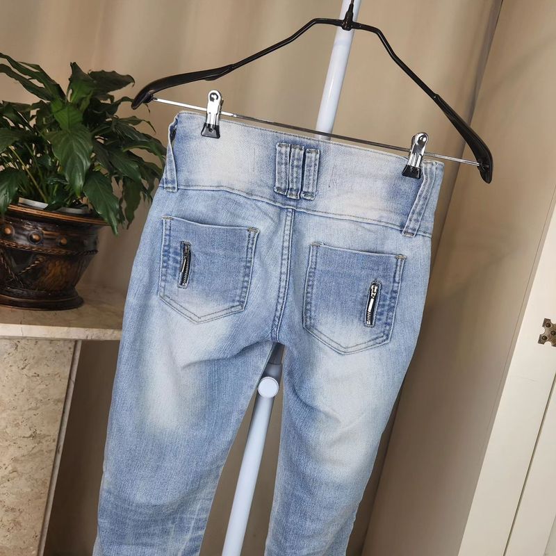 Calça jeans best sale de lycra feminina