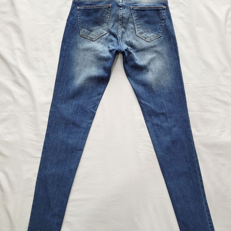 ZARA Calça jeans azul claro 34