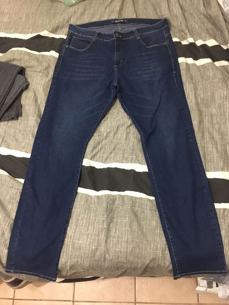 calça skinning masculina hering